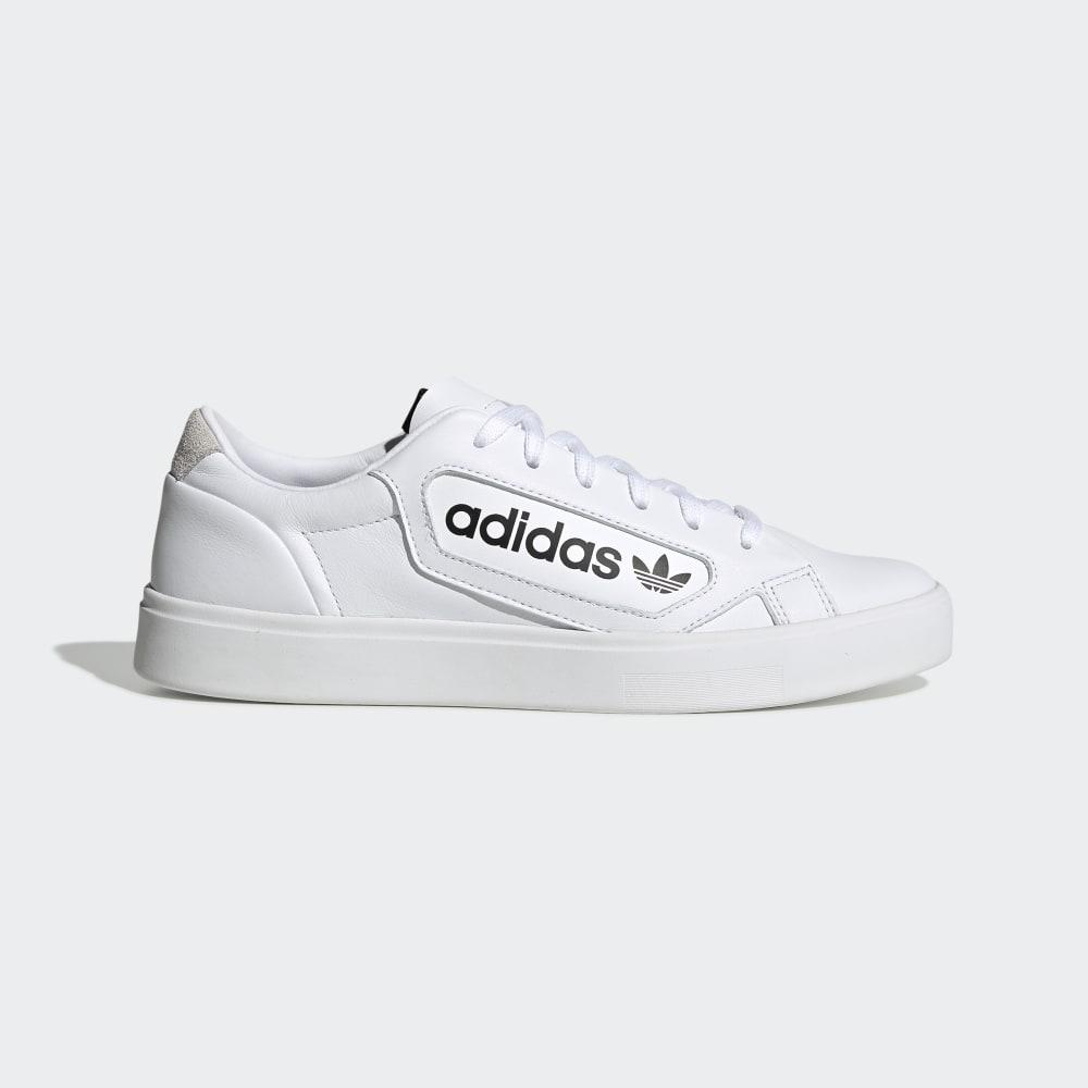 Originals Adidas Sleek Dama Romania - Albi/Negrii EF4935